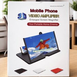 Mobile Phone Screen Enlarger - Foldable Display
Stand - New
